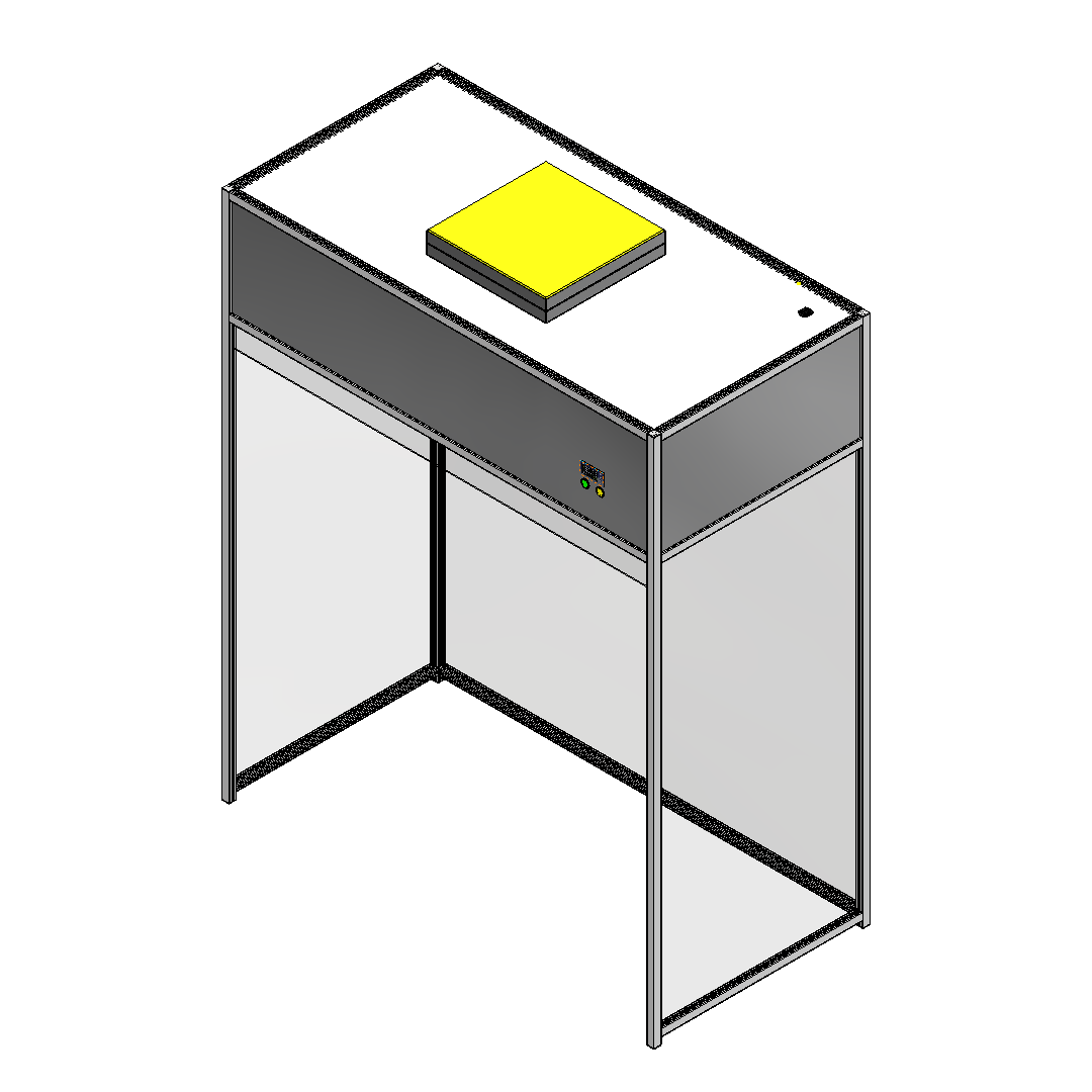 Modèle de table de flux laminaire, type : Silent/Standard