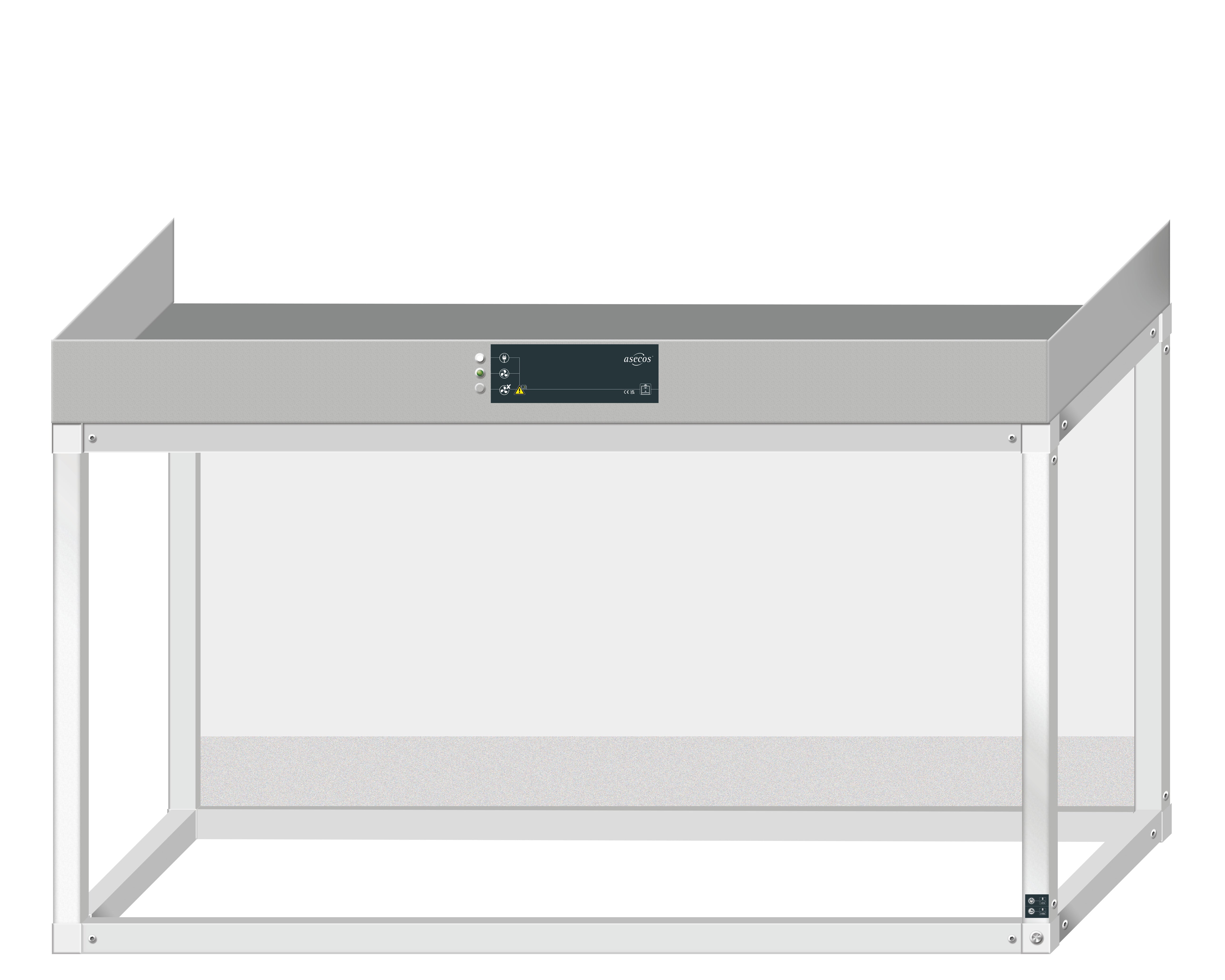Gefahrstoffarbeitsplatz Modell GAP.110.180.060 inklusive Ausstattungspaket