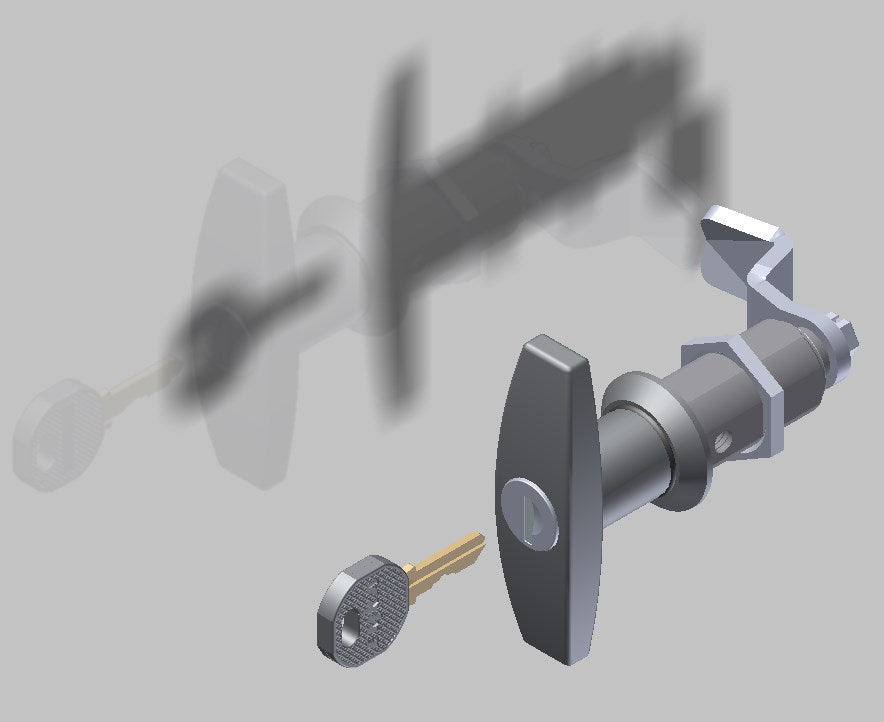 Abschliessbar pro Kompartiment