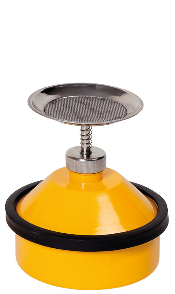 Sparanfeuchter, 1 L, Stahl verzinkt + gelb lackiert, Stahlblech verzinkt und pulverbeschichtet