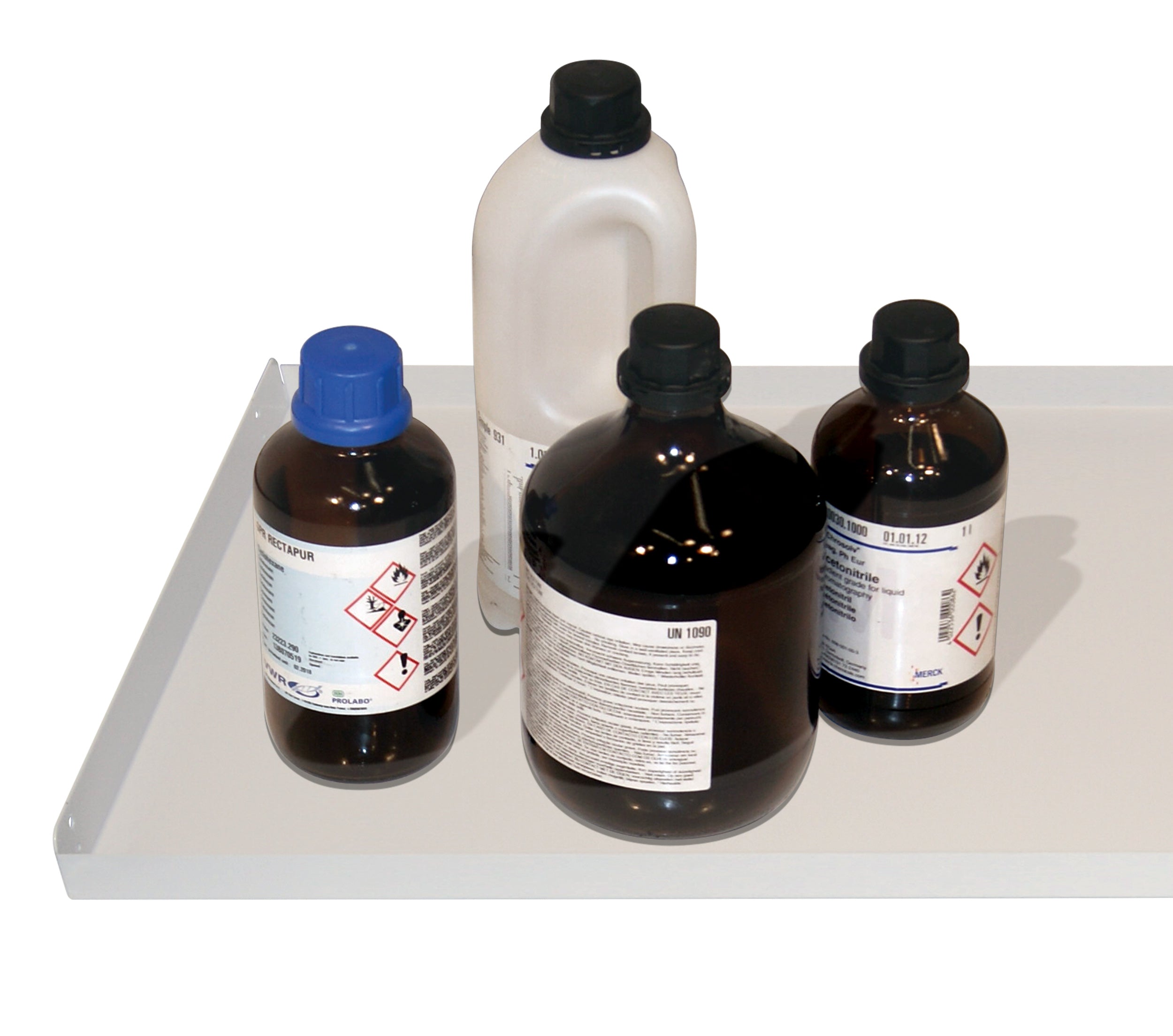 Étagère standard pour modèle(s): Q90, S90 avec largeur 900 mm, tôle d'acier revêtement par poudre lisse