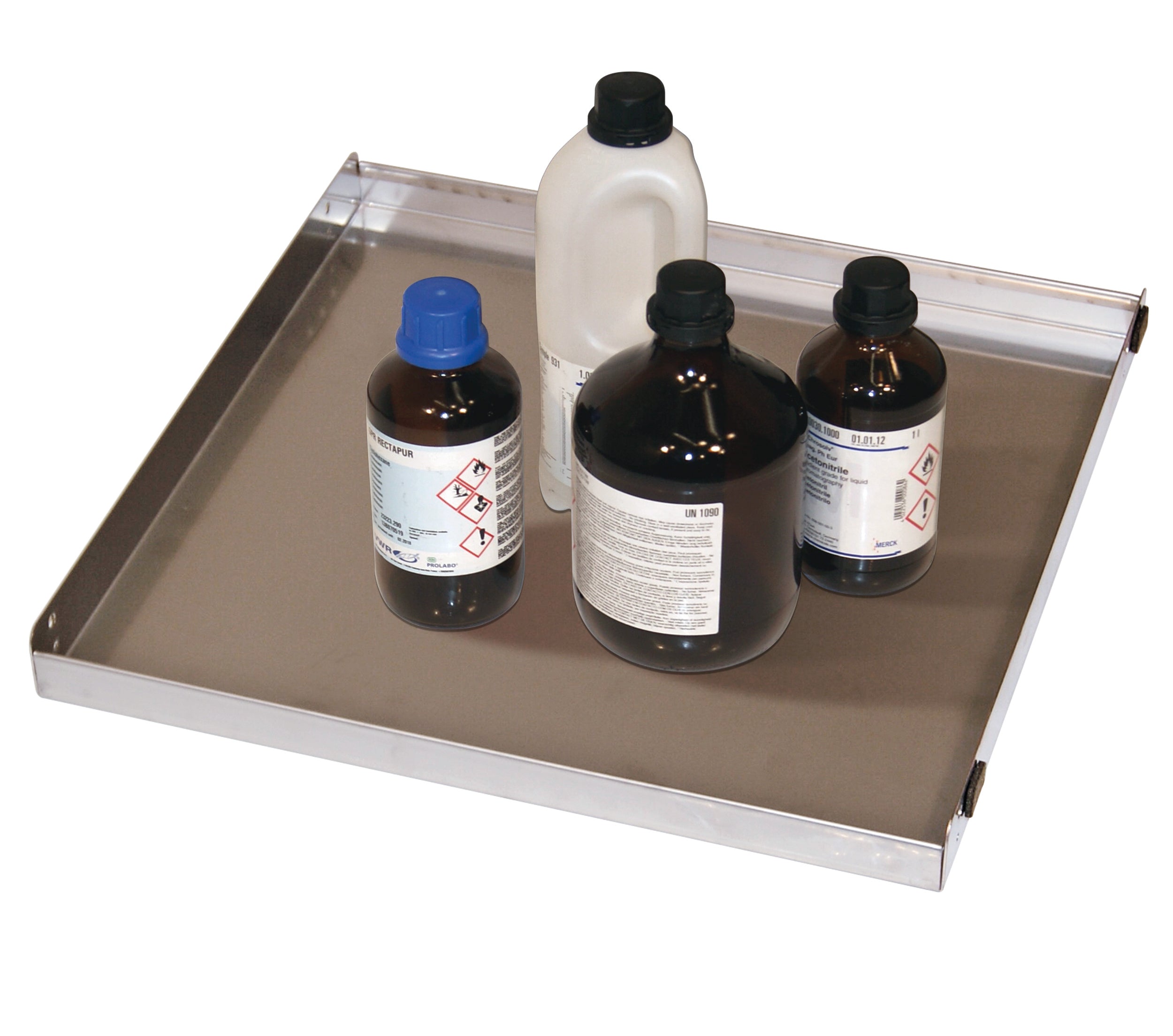 Étagère standard pour modèle(s): Q90, S90 avec largeur 900 mm, acier inoxydable 1.4301 brut