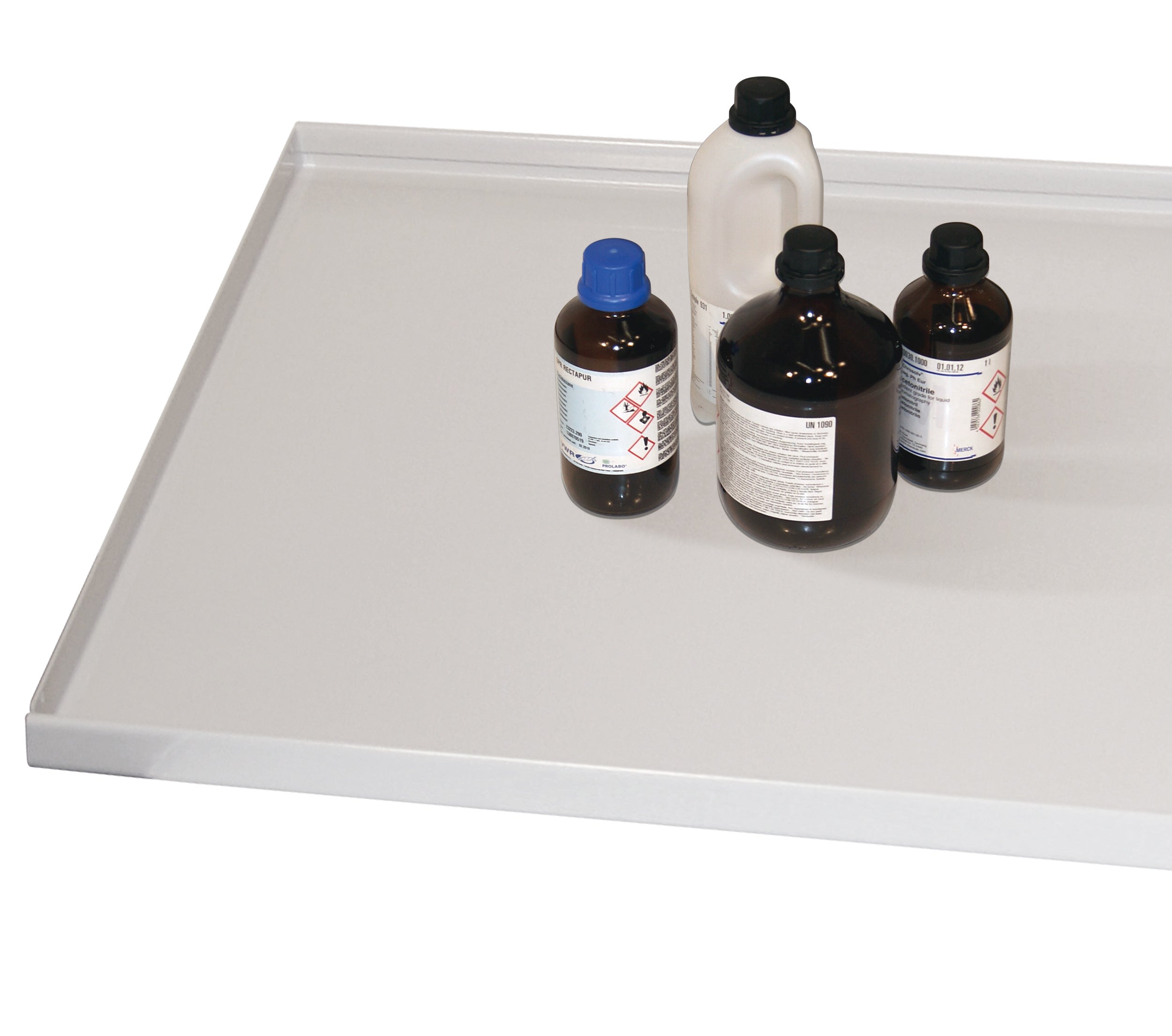 Fachboden Standard für Modell(e): XL90 mit Breite 1555 mm, Stahlblech pulverbeschichtet glatt