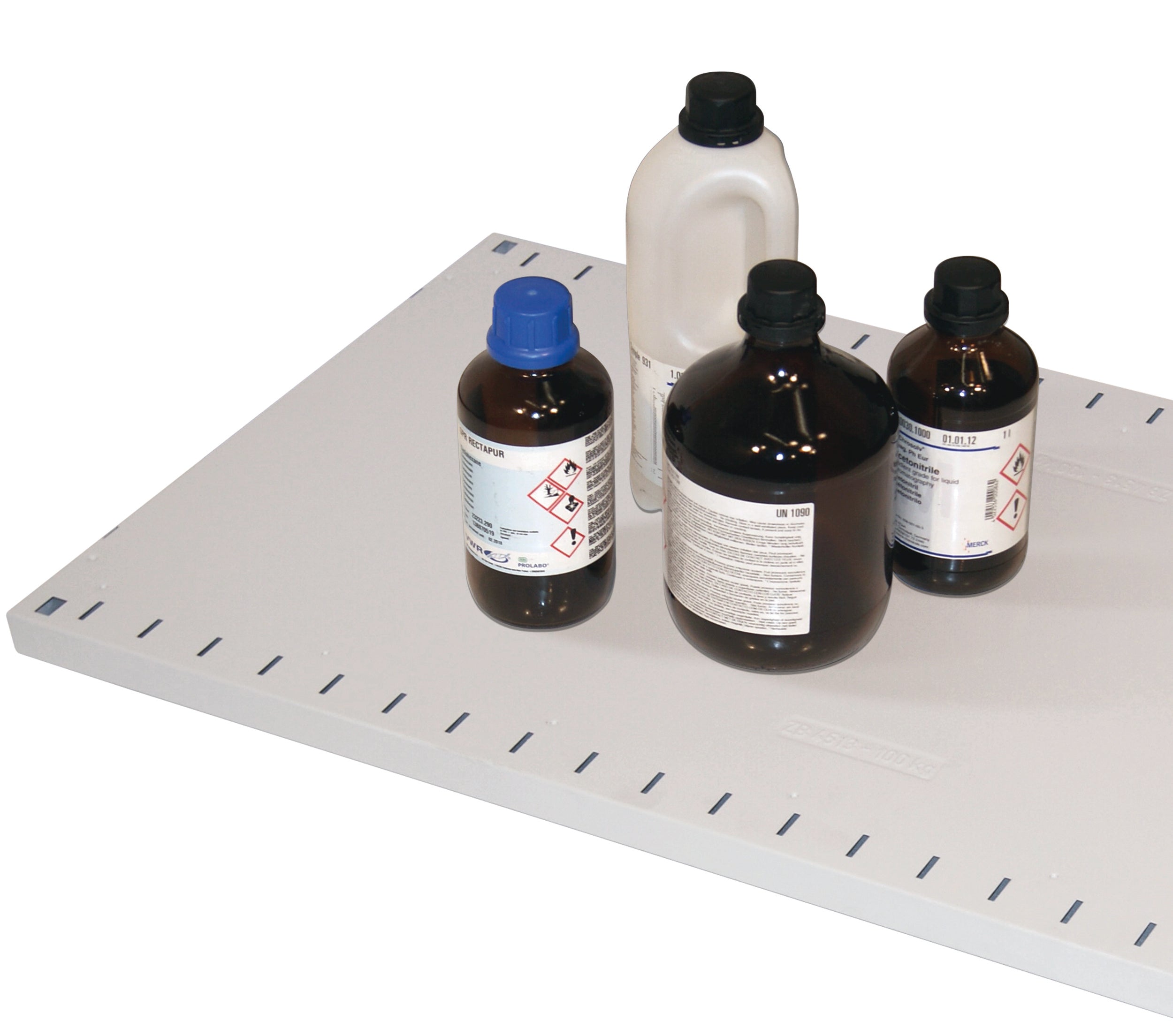Fachboden Standard für Modell(e): CS mit Breite 810 mm, Stahlblech pulverbeschichtet glatt