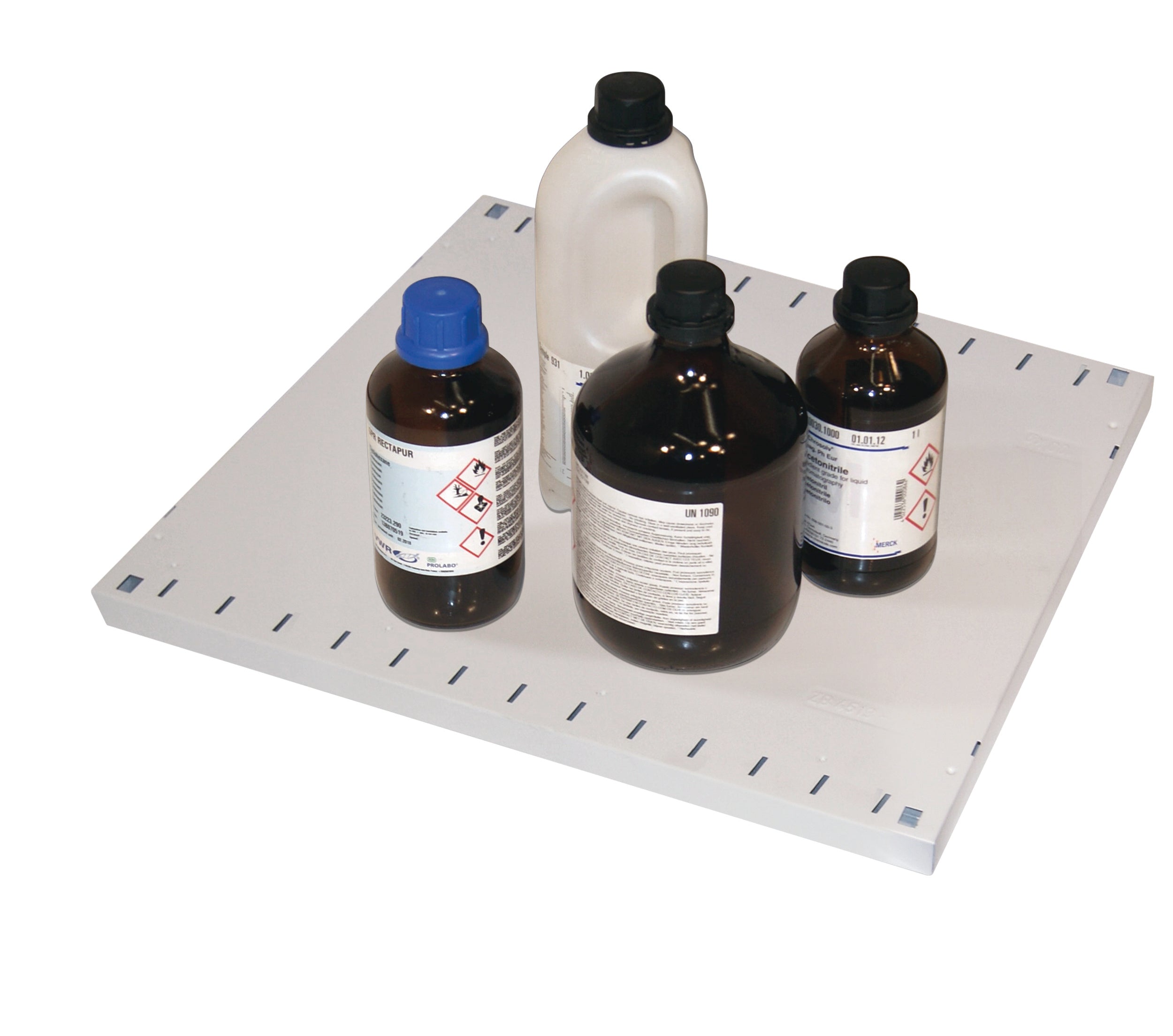 Fachboden Standard für Modell(e): CS mit Breite 545 mm, Stahlblech pulverbeschichtet glatt