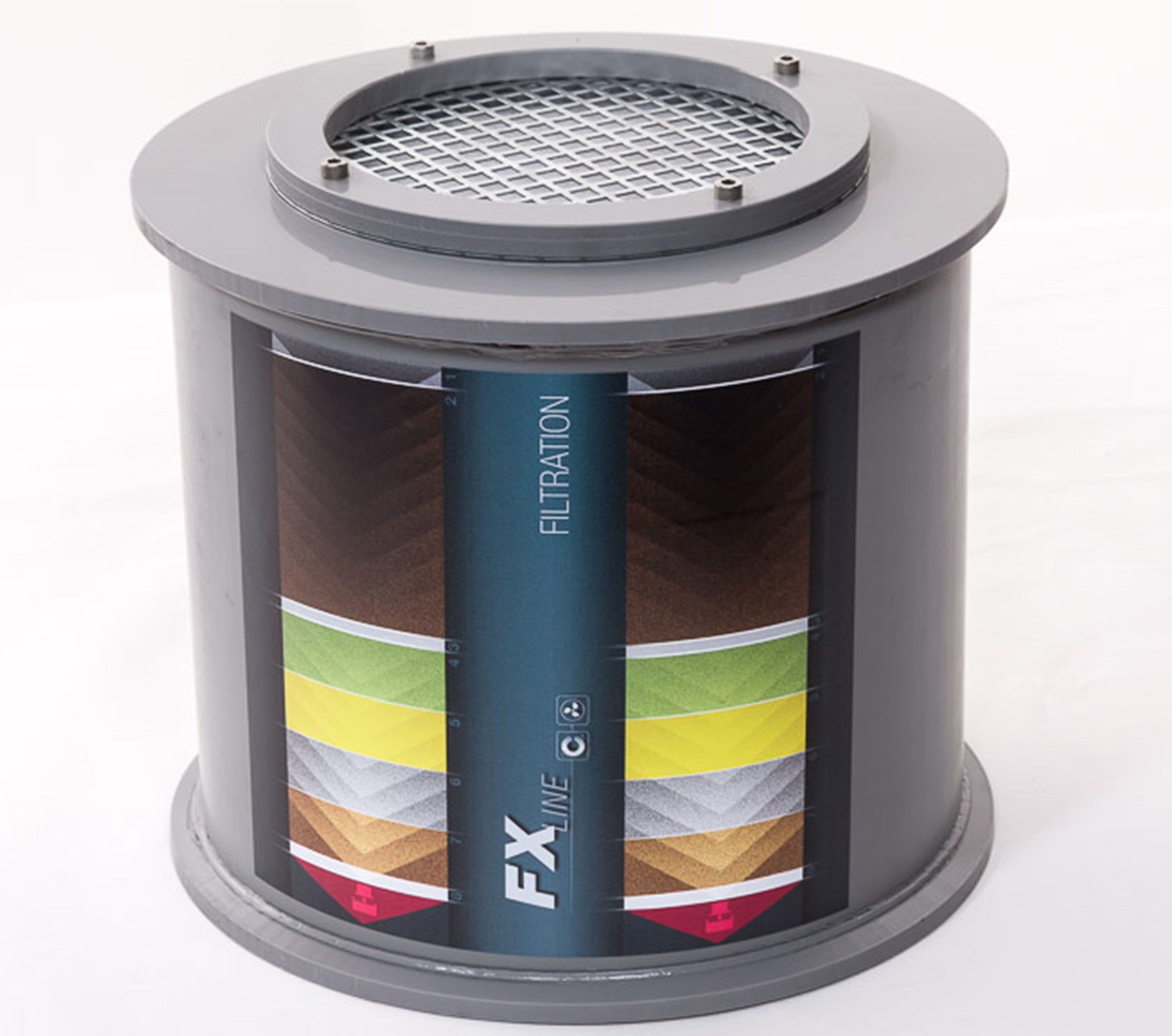 Activated carbon replacement filter for model(s): FX90 with width 900/1200 mm, activated carbon