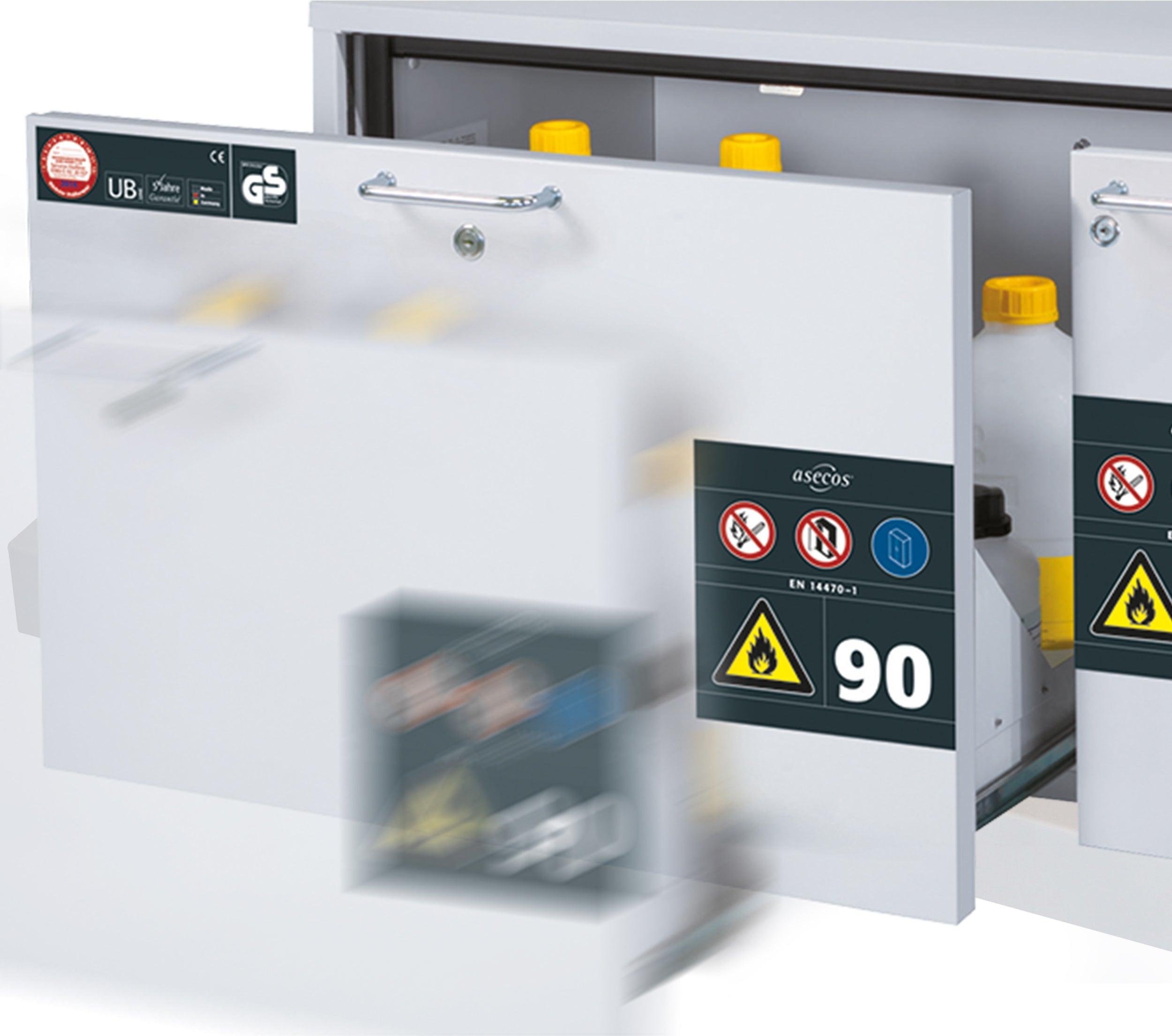 Nachrüstsatz Selbsteinzugsdämpfung SOFT-CLOSE für Modell(e): UB90 mit Breite 1100 mm