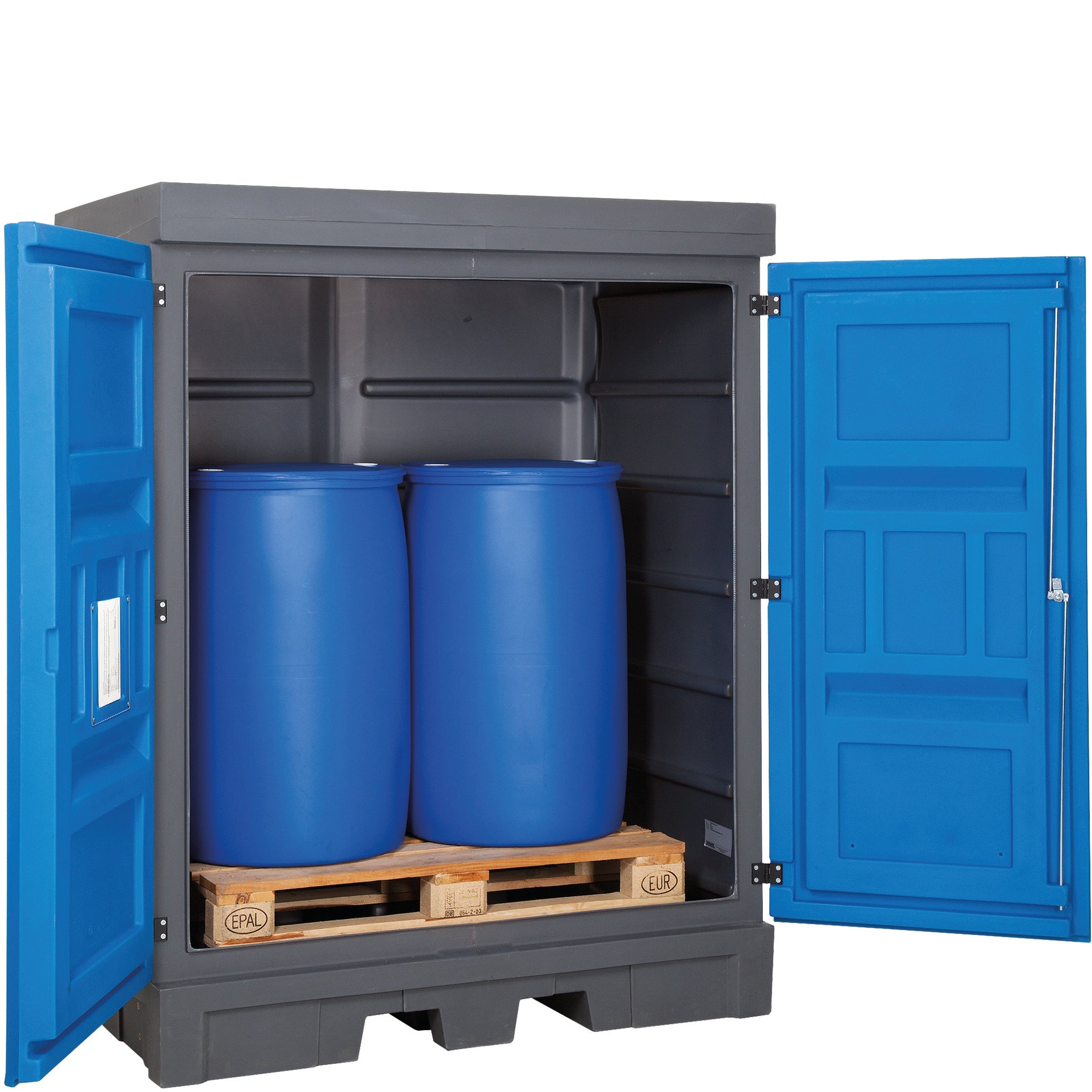 Depot unterfahrbar PE ohne Gitterrost 1560x1080x1980, Polyethylen