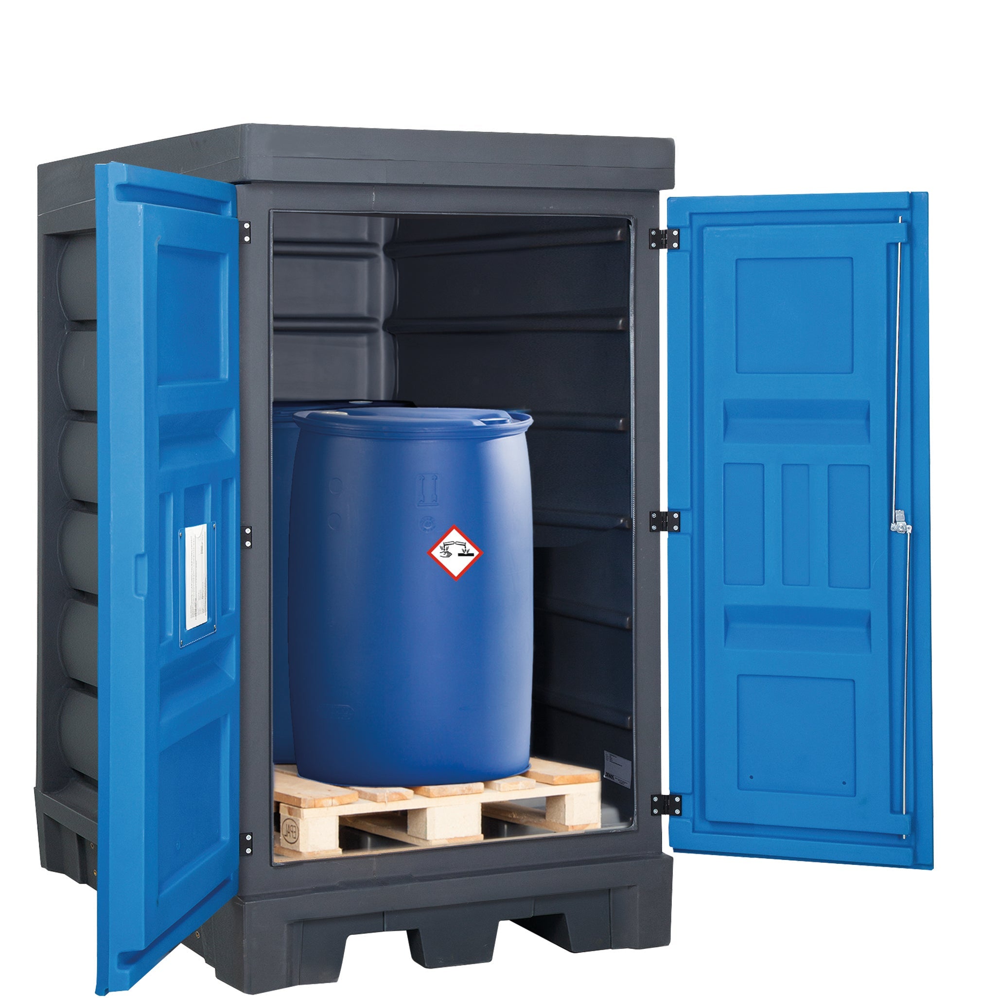 Depot unterfahrbar PE ohne Gitterrost 1140x1480x1980, Polyethylen