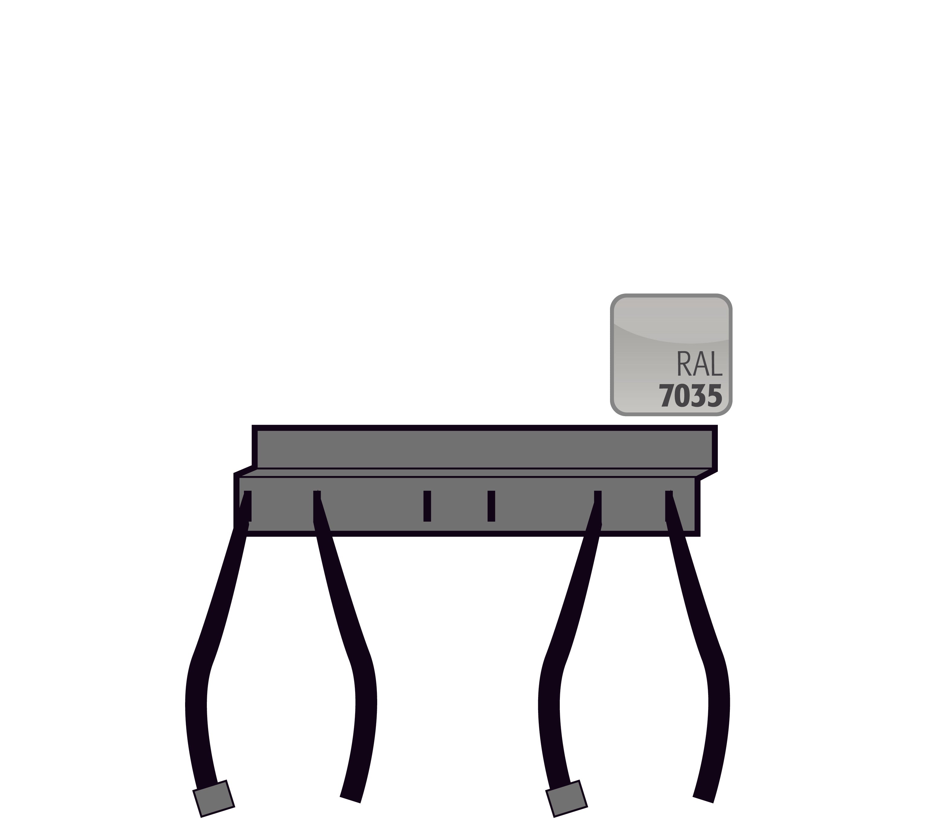 Porte-bouteilles Profil de distance à la sécurité de bouteille deux sangles inclluesan der Rückwand montierbar, tôle d'acier revêtement par poudre lisse