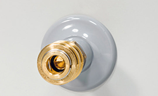 Medienversorgung Industriedruckluft für GAP mit Tiefe 750/850 mm mit Sockel