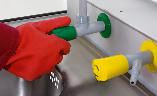 Medienversorgung Erdgas für GAP mit Tiefe 750/850 mm mit Medienkanal