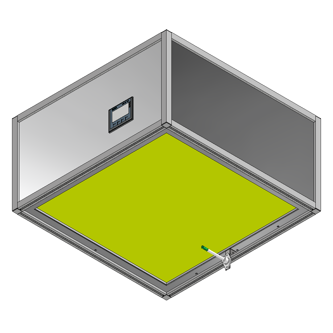 Laminarflow Aufbaumodul, Typ: Silent/Touch
