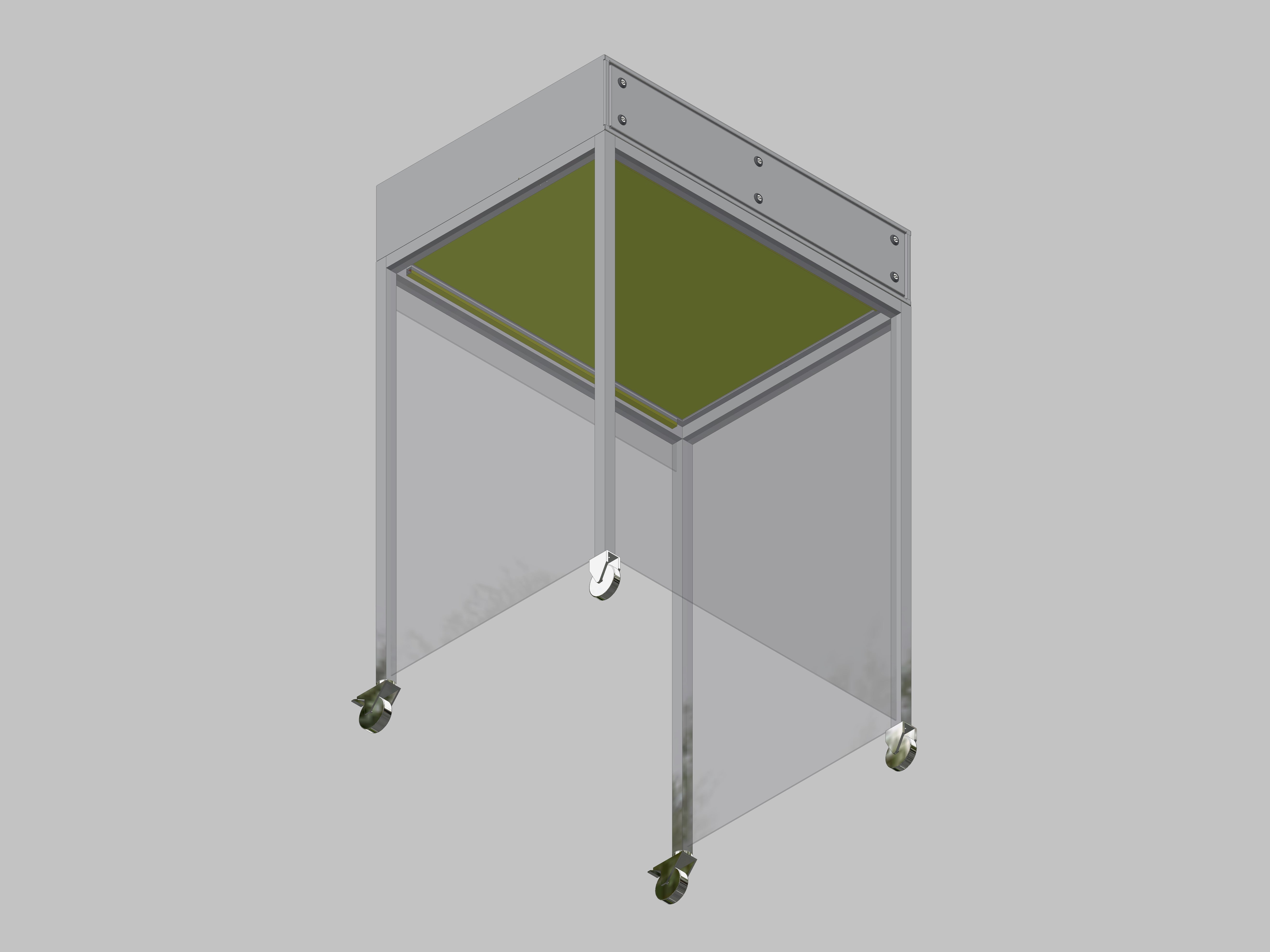 Laminarflow floor model mobile, type: standard/budget