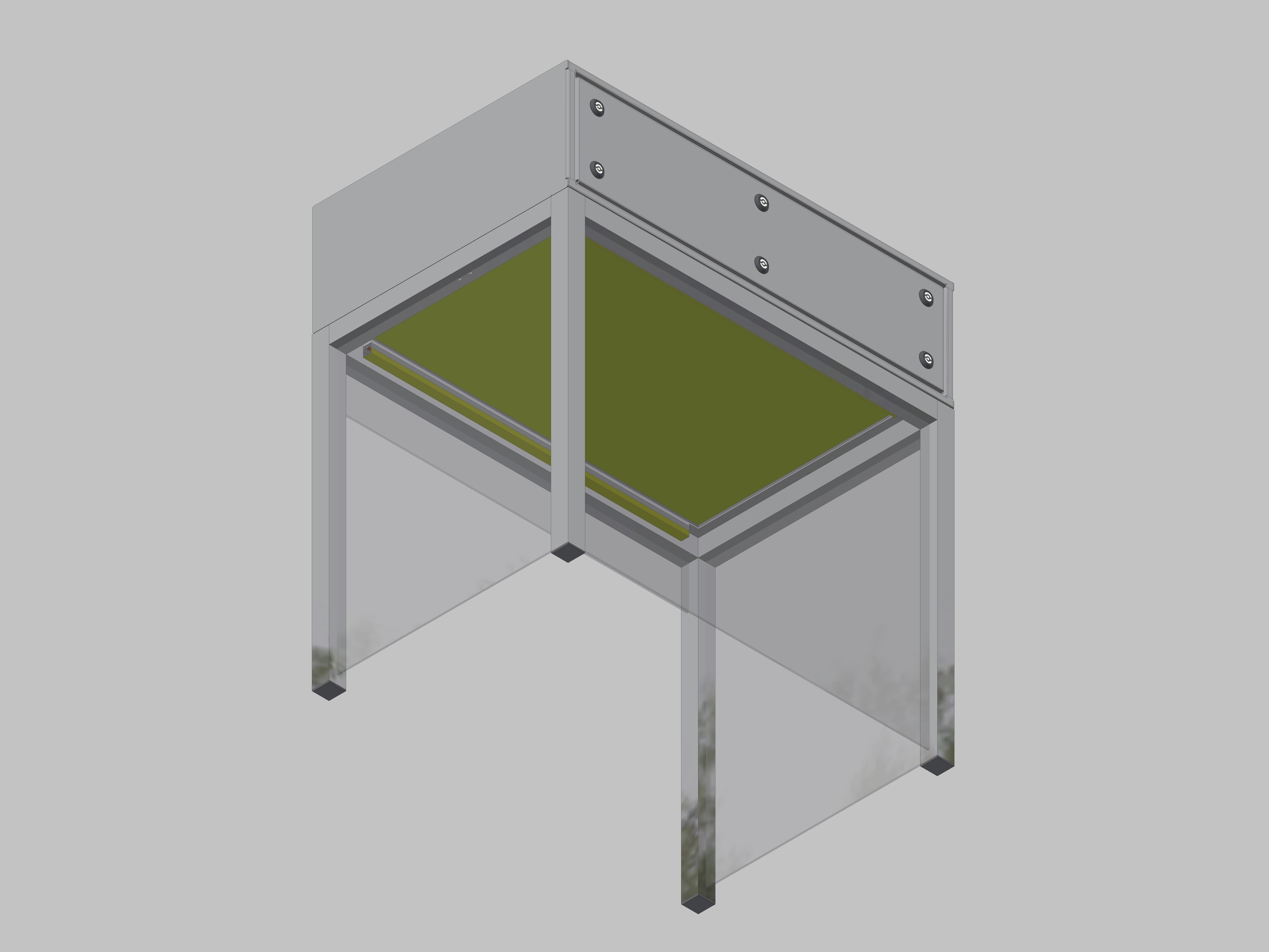 Laminarflow table model, type: standard/budget