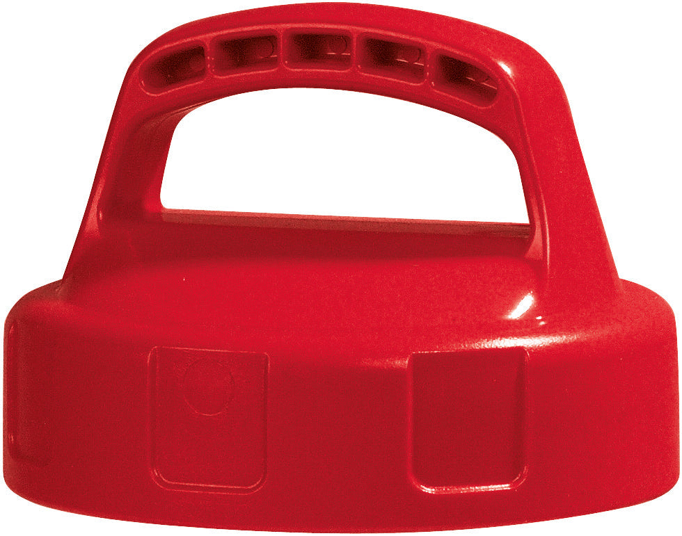 Lager- und Transportdeckel aus Polyethylen (HDPE) Rot, Polyethylen (high density)