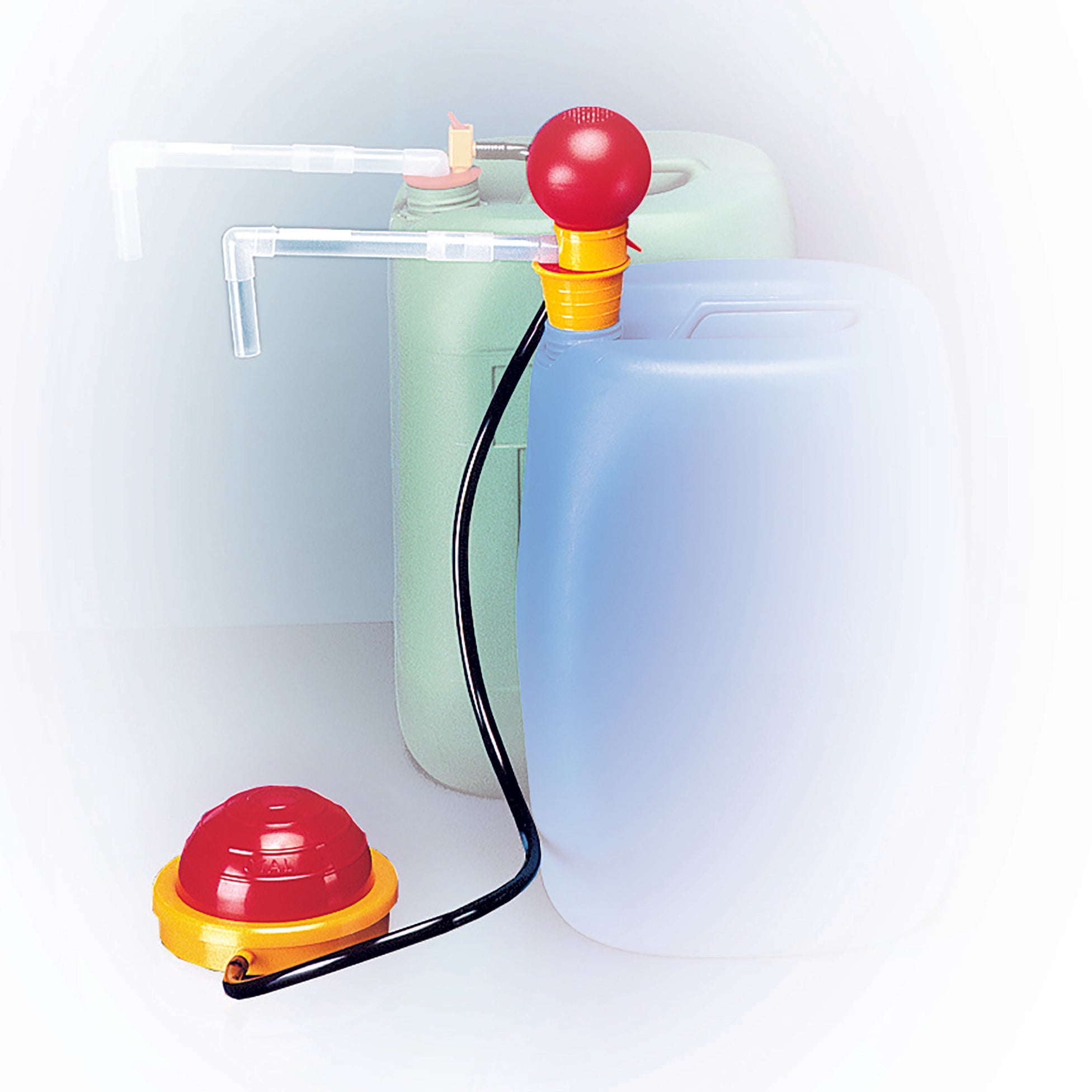 Pompe à pieds standard en polypropylène avec tuyau et robinet, 12 litres, profondeur d'immersion 70, polypropylène