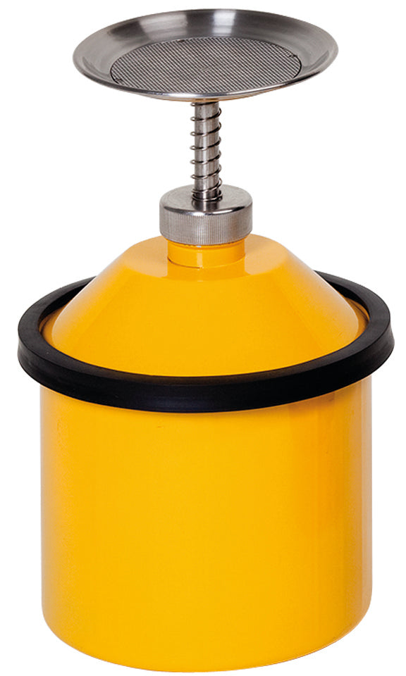 Sparanfeuchter, 2,5 l, Stahl verz.+ gelb lackiert, Stahlblech verzinkt und pulverbeschichtet