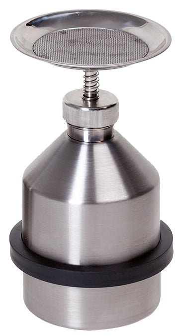 Plunger can st.steel 1.4404, 1 L, stainless steel 1.444 polished