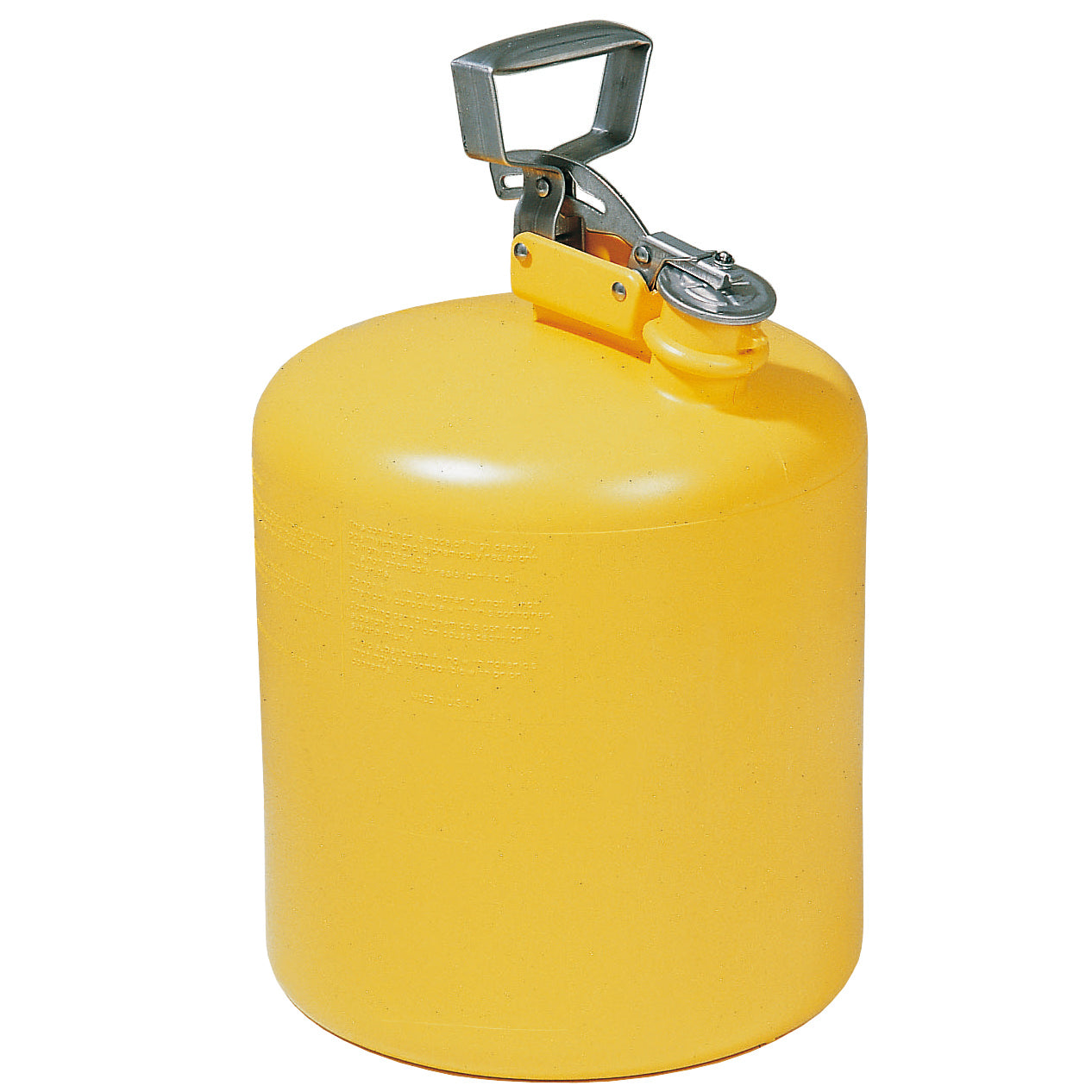 Récipient de sécurité 19 litres, jaune en polyéthylène (HDPE) ca. Ø 320 x H 430 mm, polyéthylène