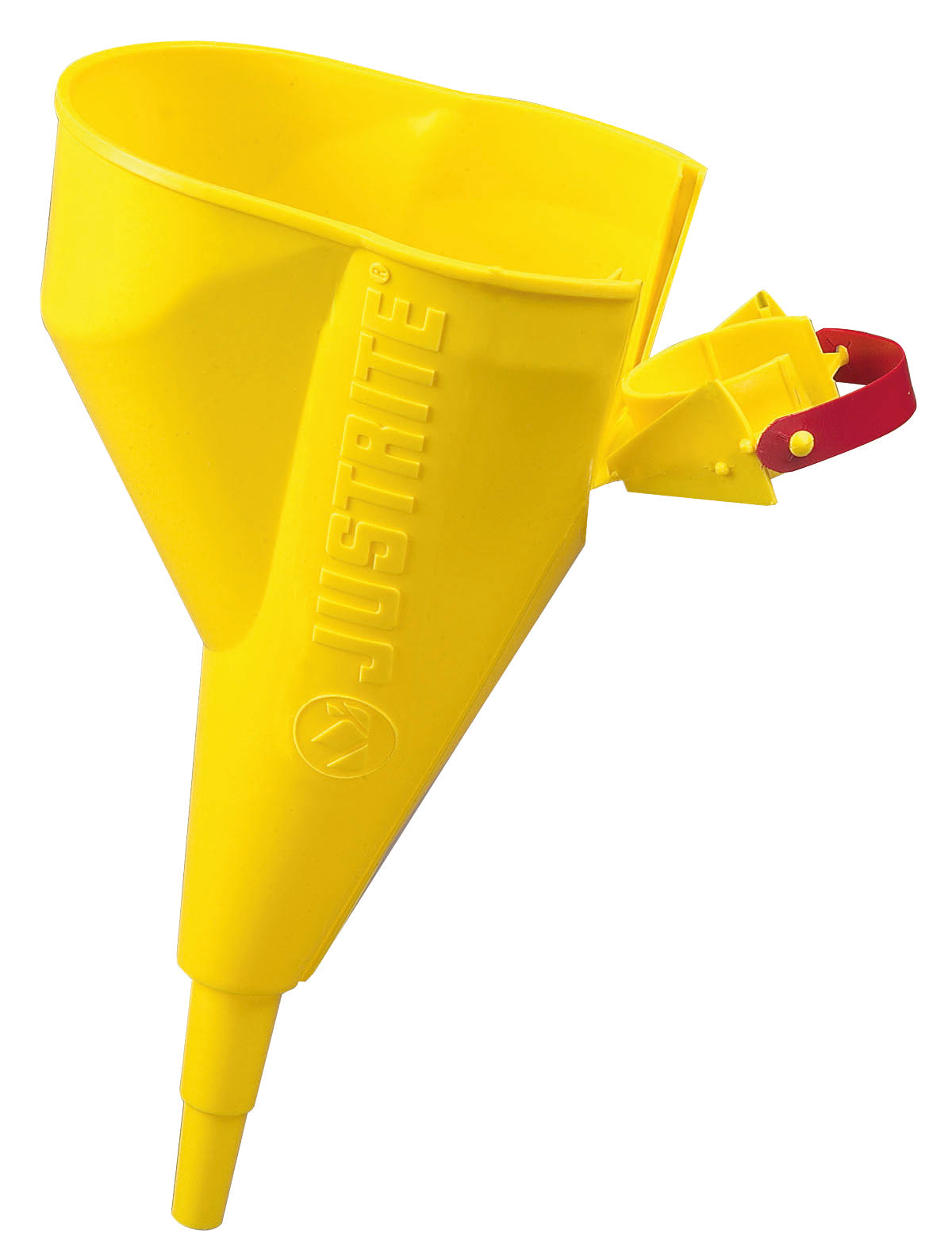 Pouring funnel made of polyethylene, yellow, polypropylene