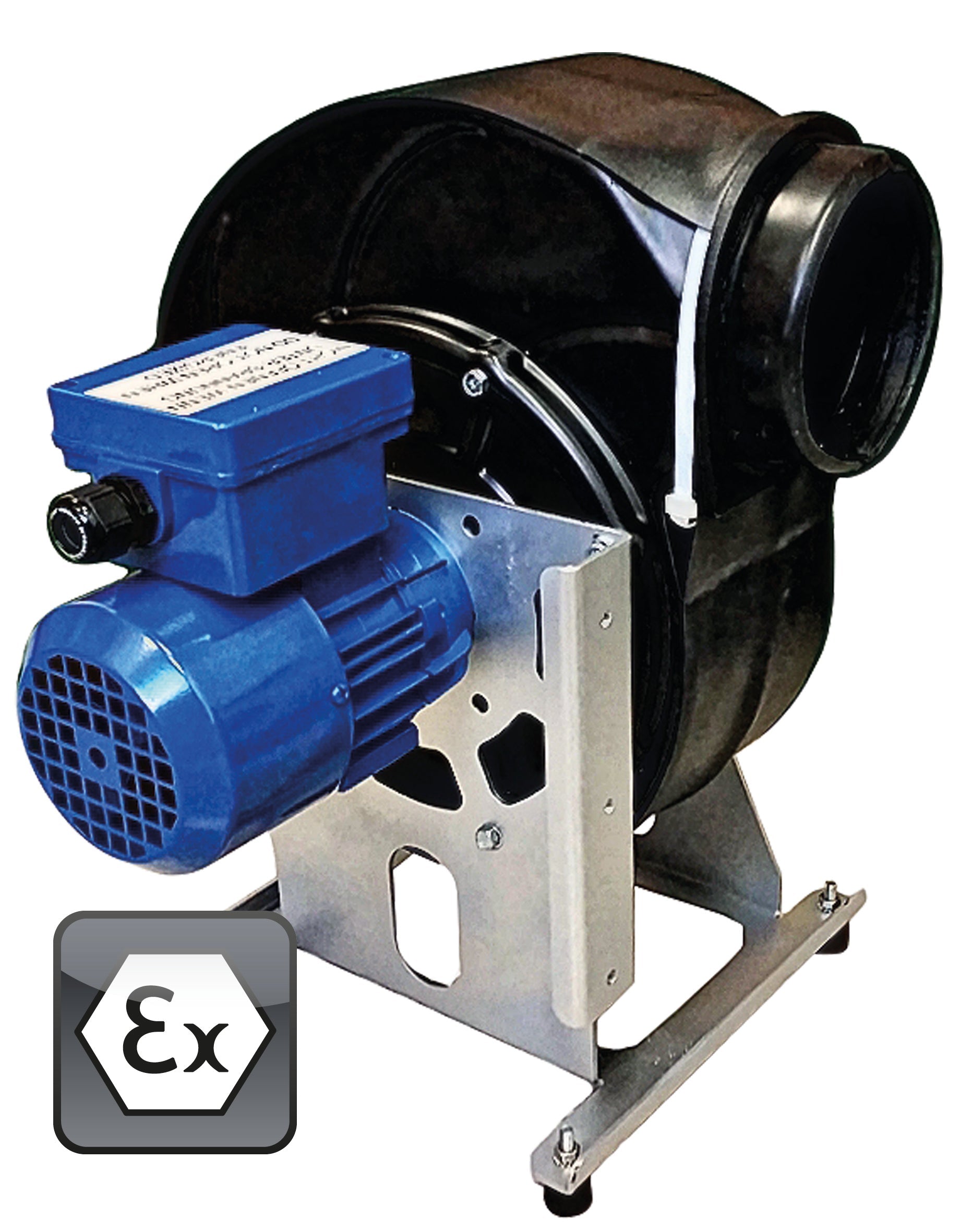 Ventilator Modell EP.VE.29428 für Gefahrstoffarbeitsplätze, Polypropylen