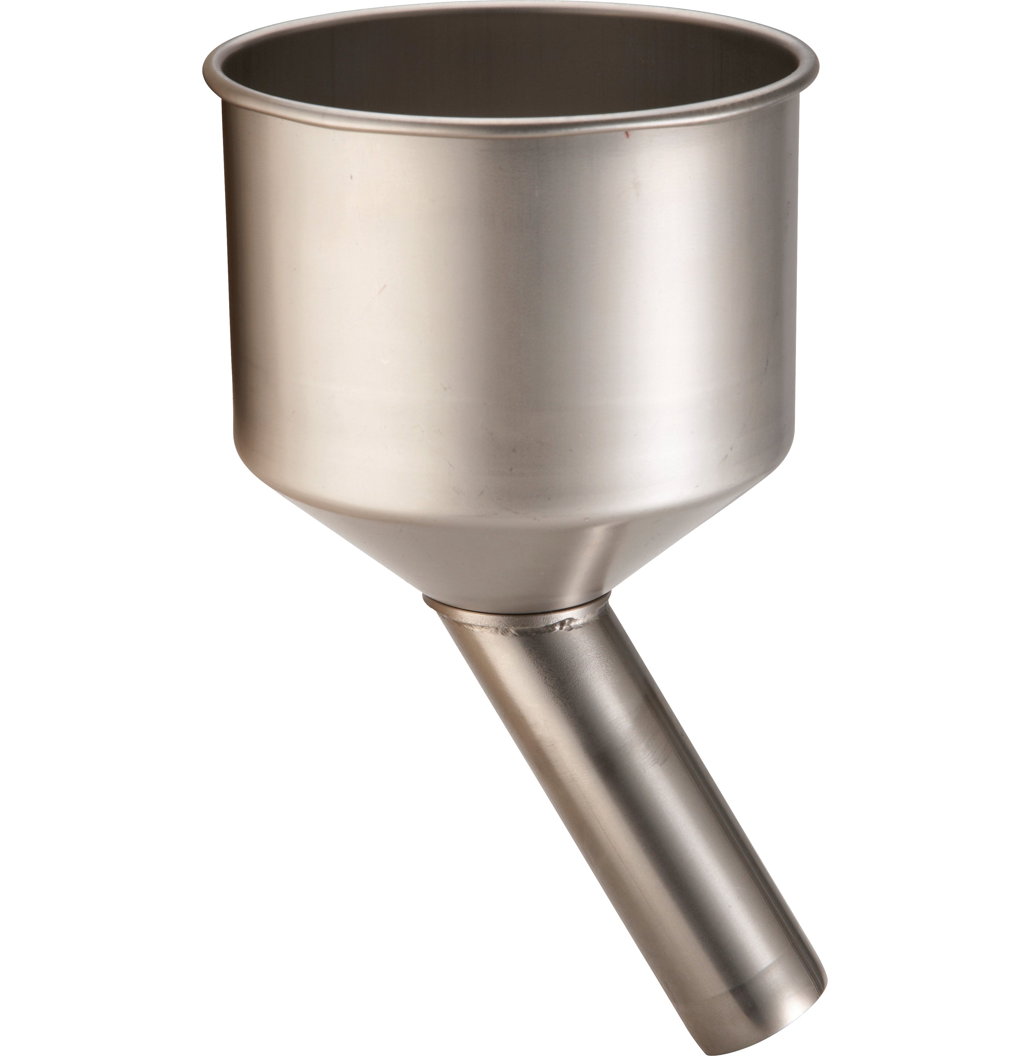 Funnel st.steel 1.4301, stainless steel 1.431 polished