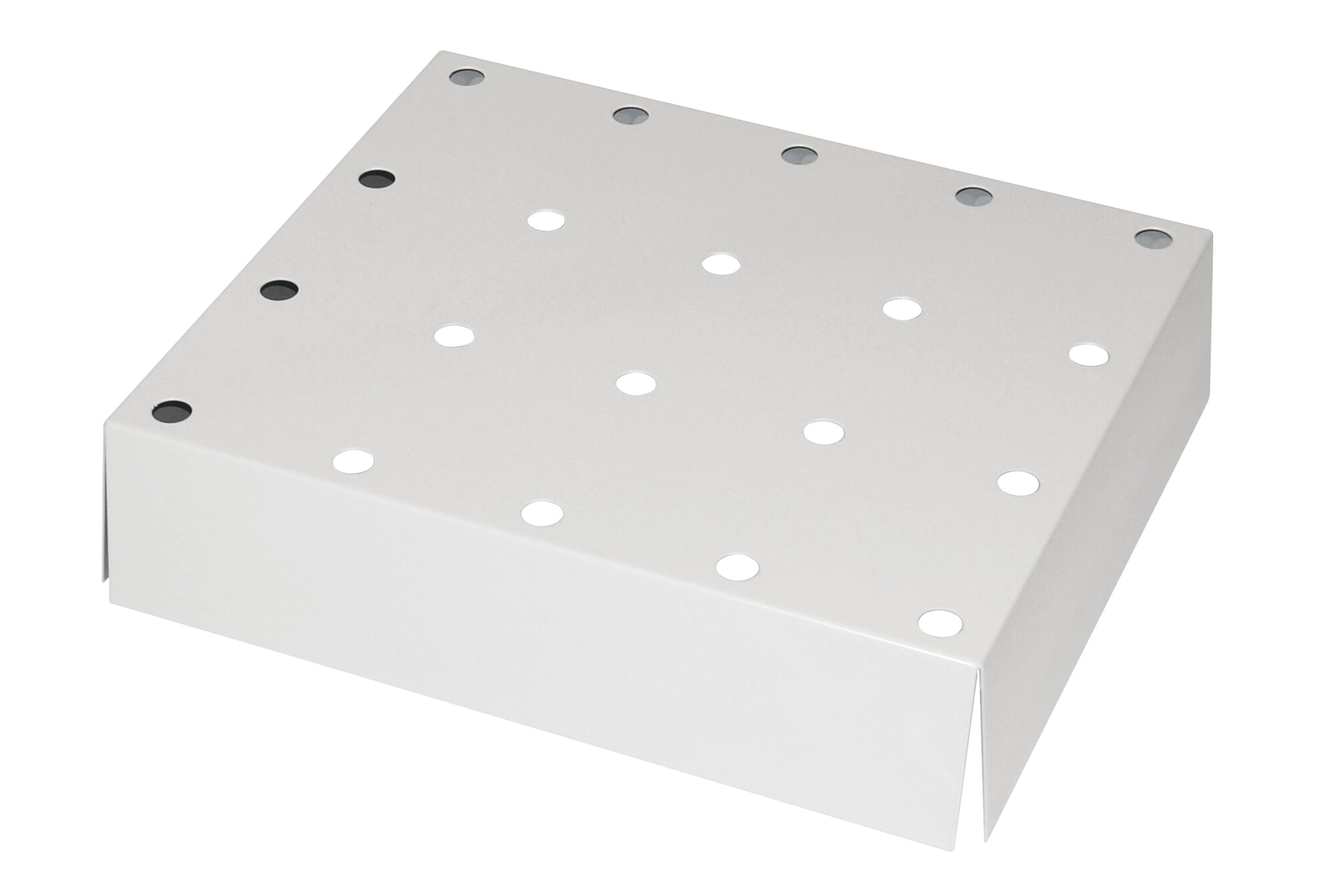 Perforated insert standard for model(s): Q90, S90 with width 600 mm, sheet steel powder-coated smooth