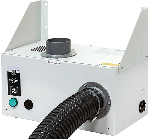 Extraction unit model HF.EA.8473. without exhaust air monitoring , sheet steel powder-coated smooth