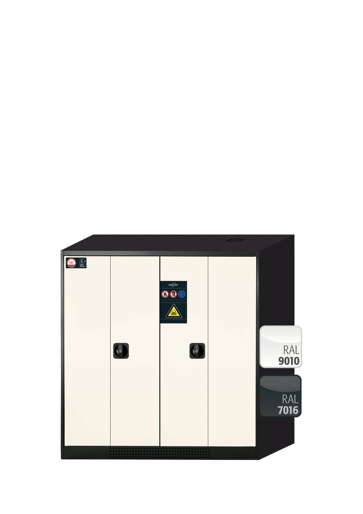 Chemicals cabinet CS-PHOENIX model CS.110.105.FD
