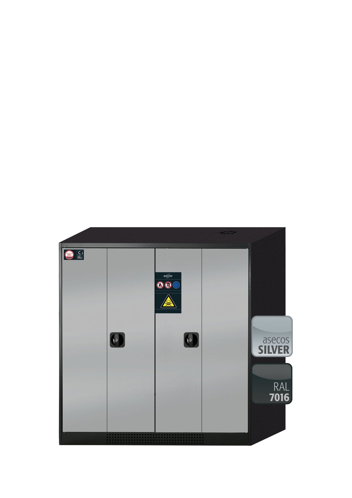 Chemicals cabinet CS-PHOENIX model CS.110.105.FD