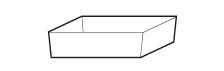 Bodenauffangwanne STAWA-R (Volumen: 22,00 Liter) für Modell(e): Q90, S90 mit Breite 600 mm, Stahlblech pulverbeschichtet glatt