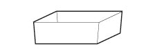 Bodenauffangwanne STAWA-R Höhe = 170 mm (Volumen: 33,00 Liter) für Modell(e): Q90, S90 mit Breite 600 mm, Stahlblech pulverbeschichtet glatt