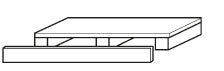 Transportsockel Höhe = 118 mm für Modell(e): S90, G90, K90 mit Breite 900 mm, Stahl pulverbeschichtet glatt