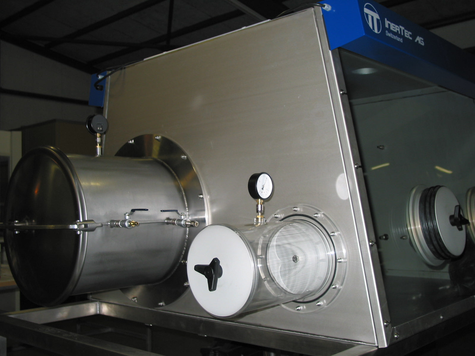 Glovebox stainless steel price on request