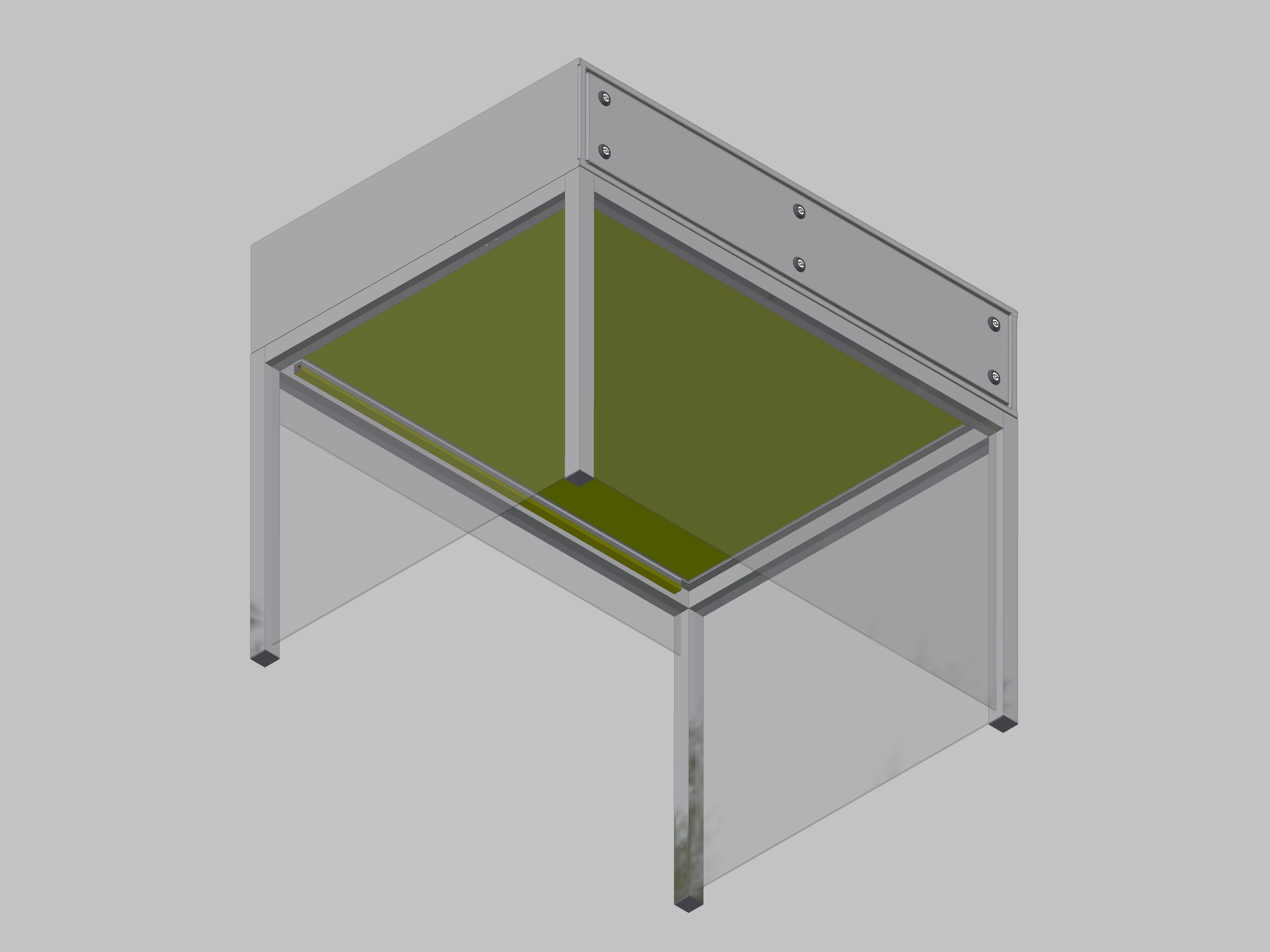 Laminarflow table model, type: standard/budget