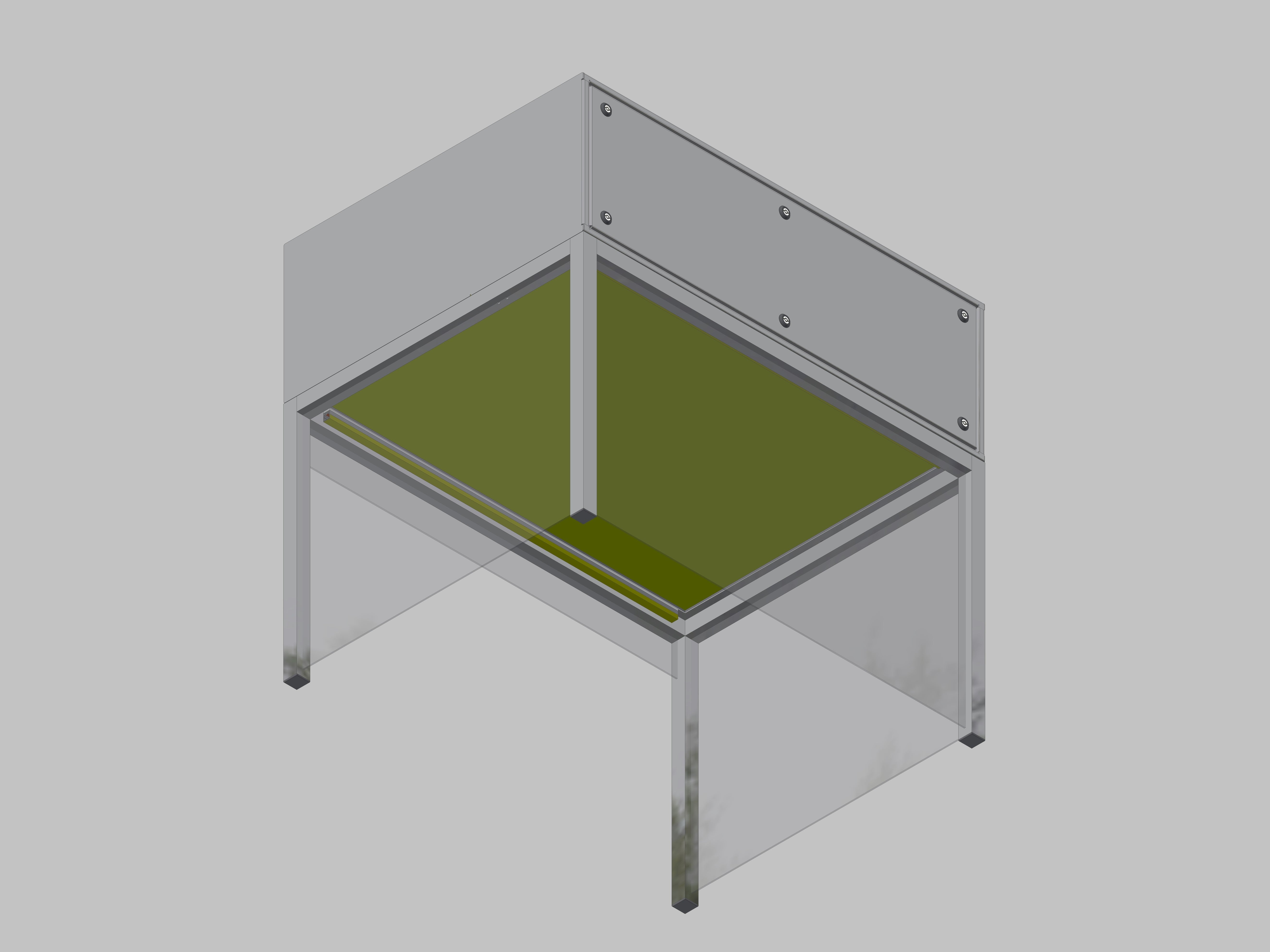 Laminarflow table model, type: Silent/Budget